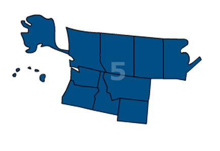 Region 5 Map