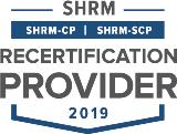 SHRM Recertification Provider CP-SCP Seal 2019