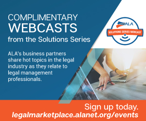 ALA Webcasts Solution Series