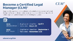 Become a Certified Legal Manager 2026