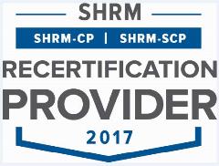 SHRM Recertification Provider Seal 2017