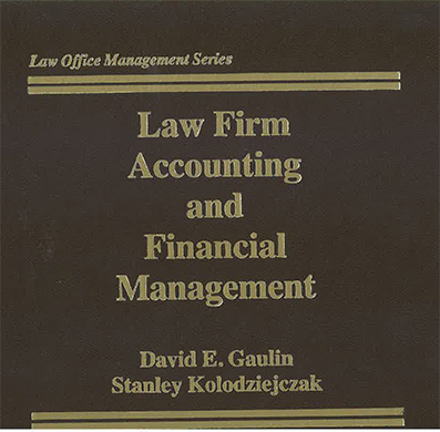 law firm accounting and financial mgmt