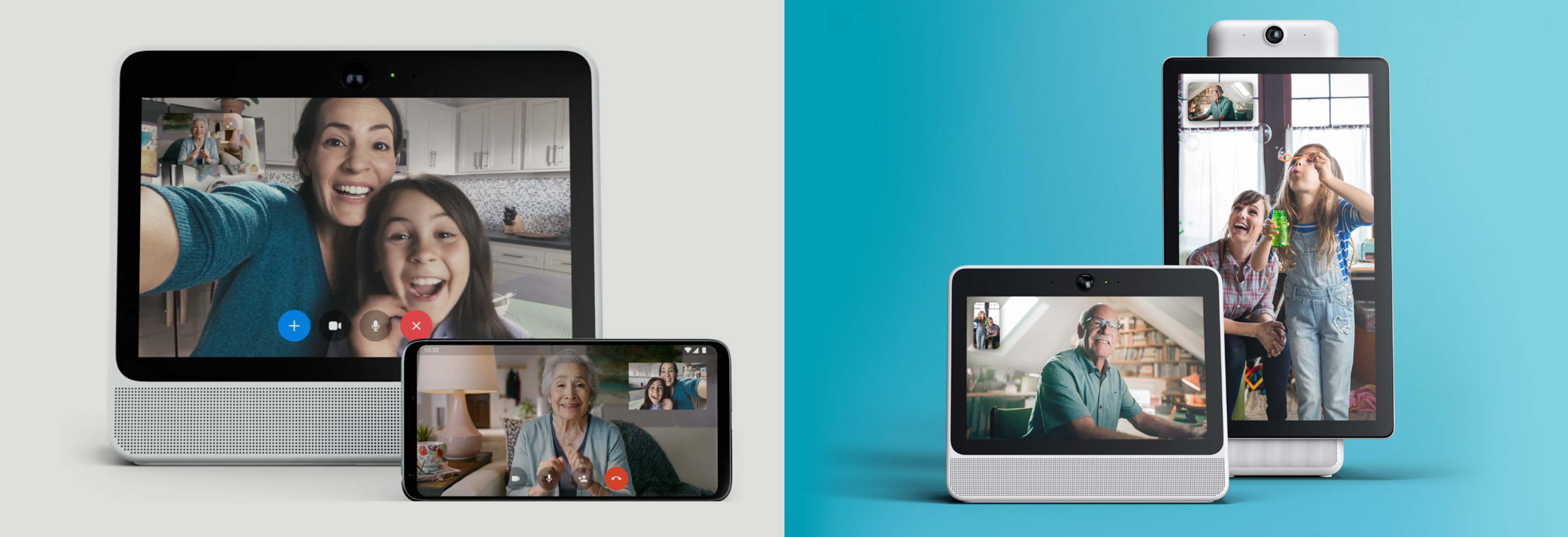 Google home vs facebook portal on sale