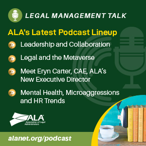 Legal Management Talk Podcasts