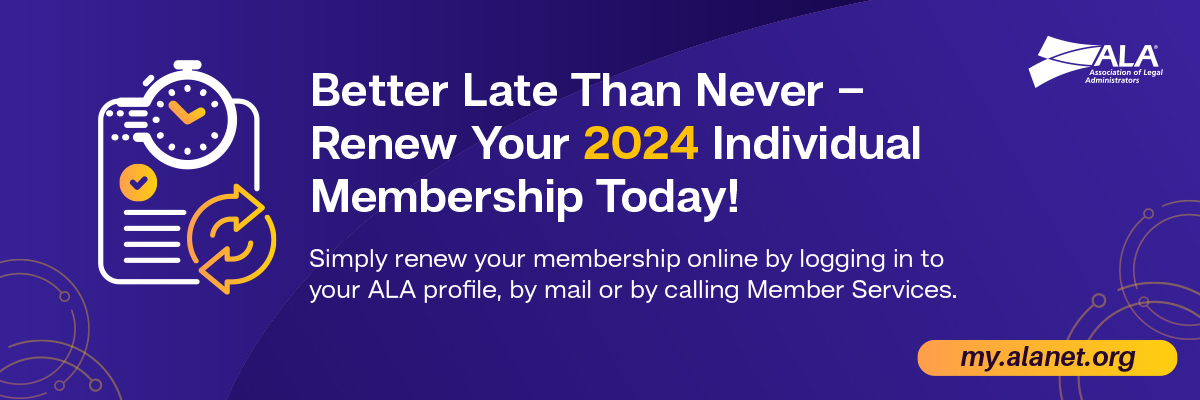 Renewal Your ALA Membership