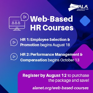 ALA Web-based Courses HR 1 & 2