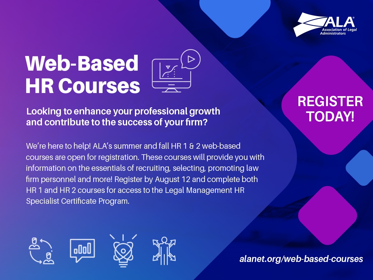 ALA Web-based Courses HR 1 & 2