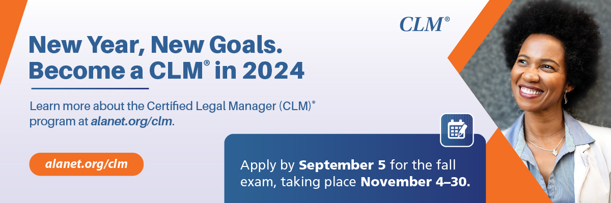 ALA's Certified Legal Manager