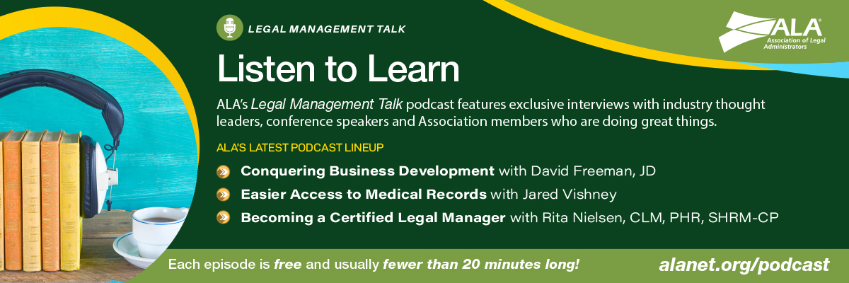 Legal Management Talk Podcasts