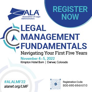 ALA's Legal Management Fundamentals