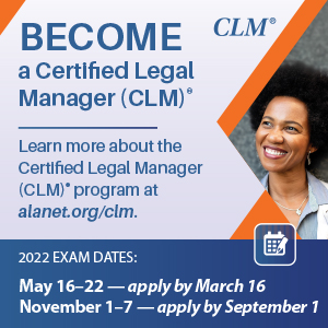 Certified Legal Manager