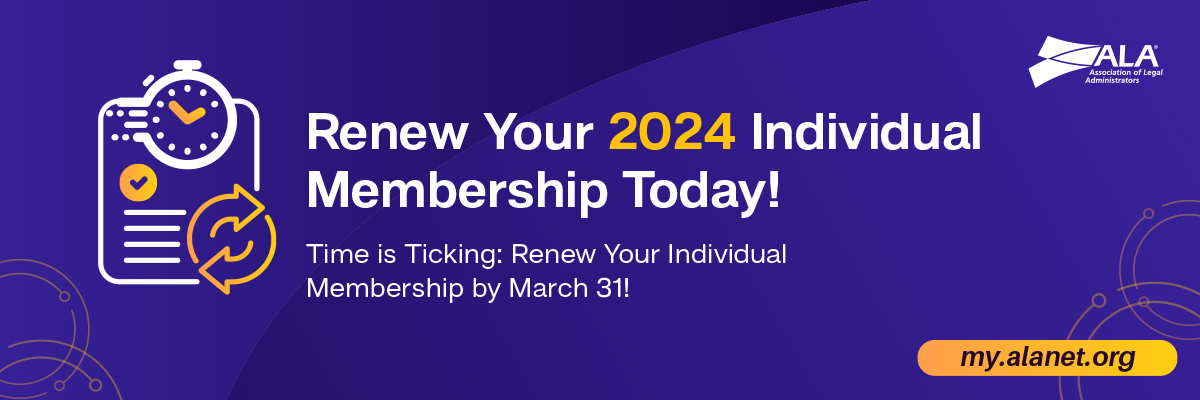 ALA Membership Renewal Time