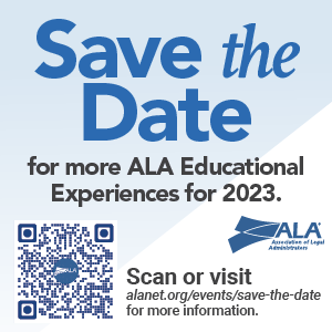 ALA's Upcoming Events