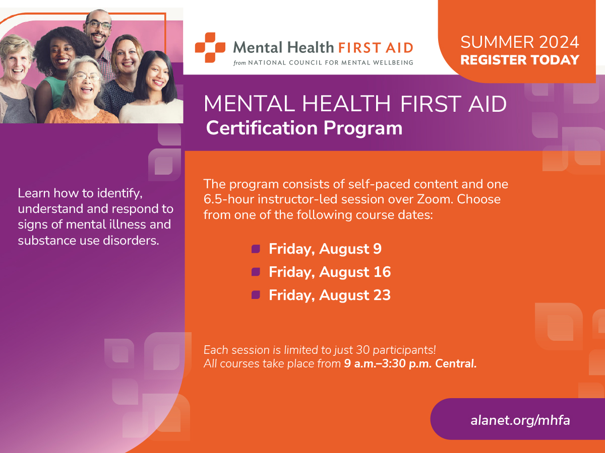 Mental Health First Aid Certification Program