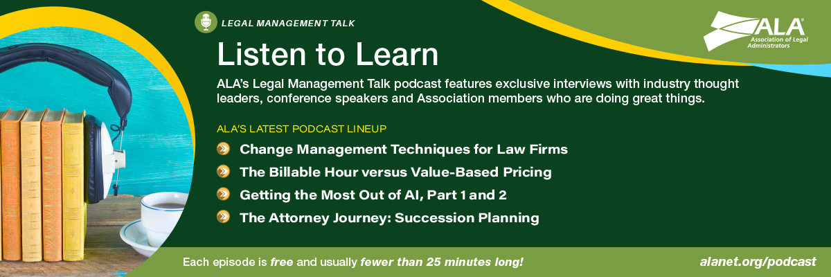 Legal Management Talk Podcasts