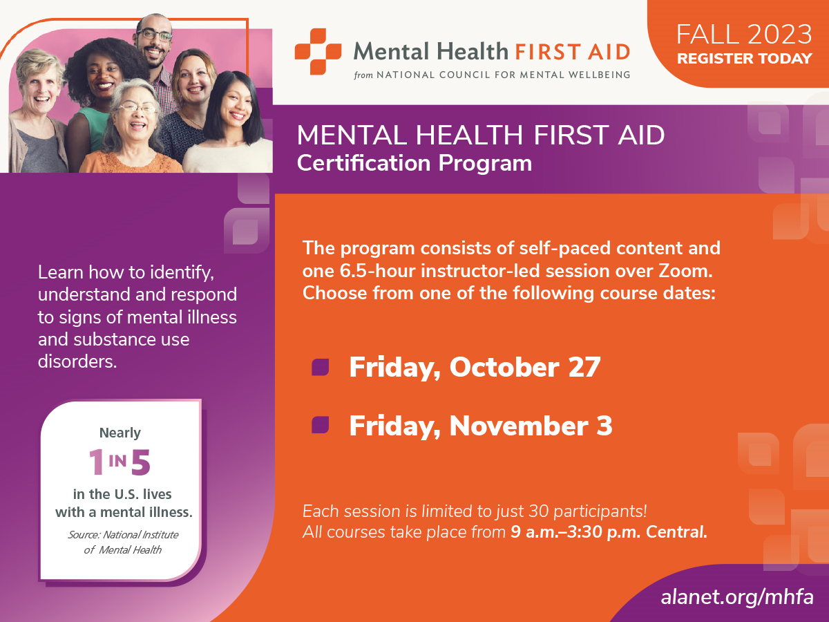 Mental Health First Aid Certification