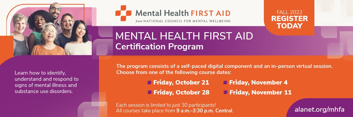 Mental Health First Aid Certification Program