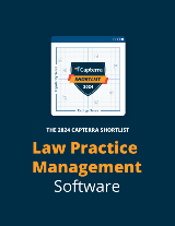 Law practice management Capterra Shortlist