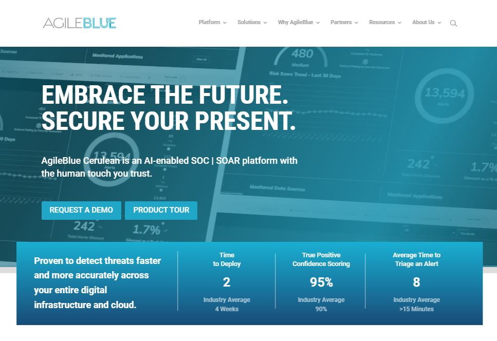 AgileBlue website