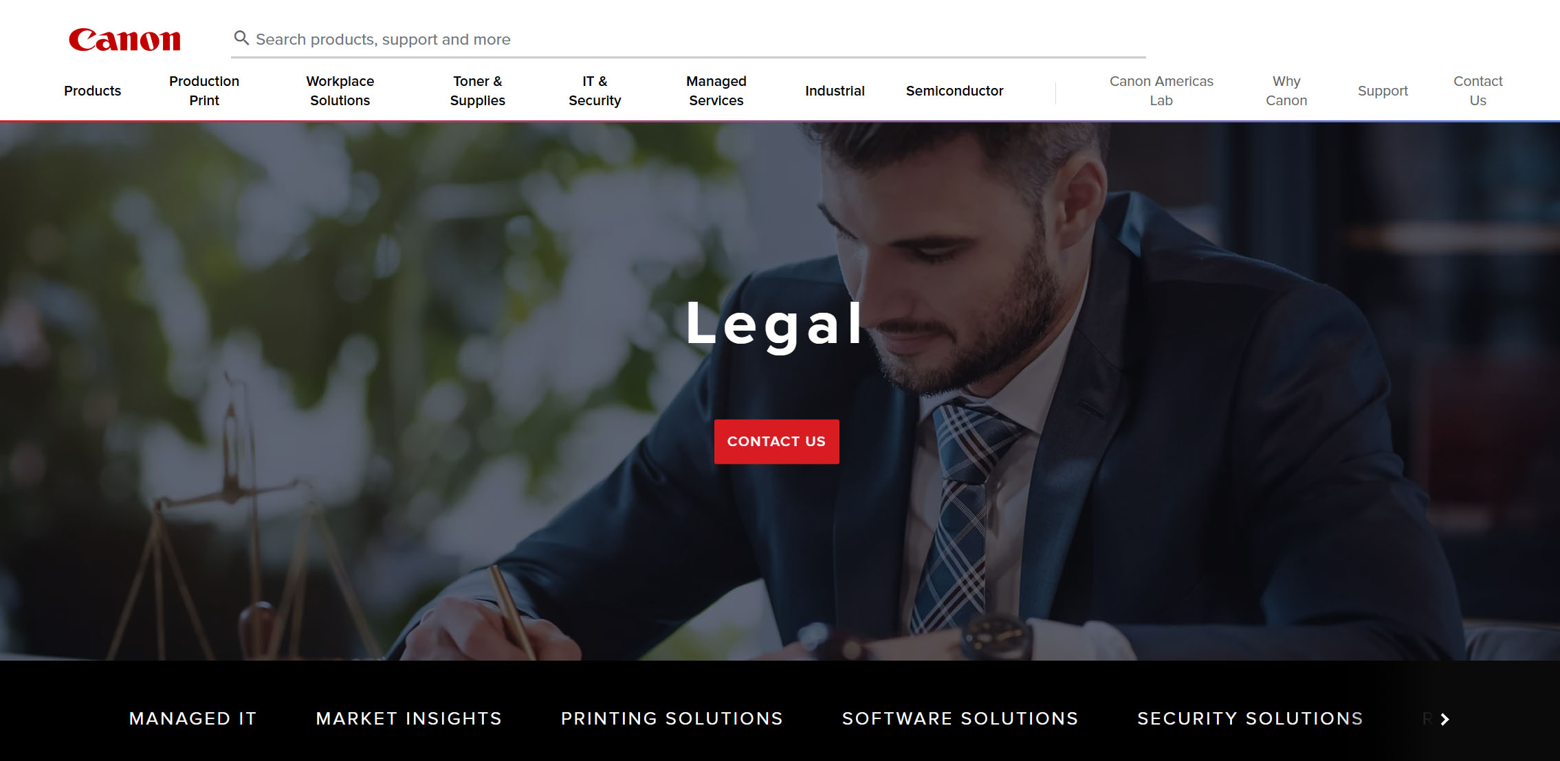Canon U.S.A. website