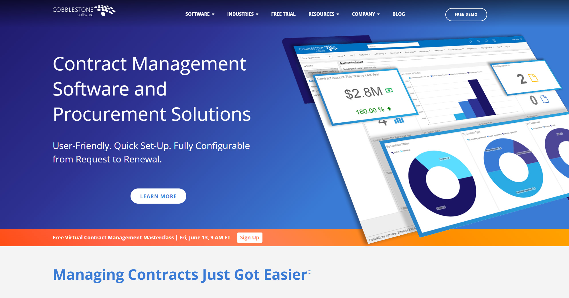 CobbleStone Software website
