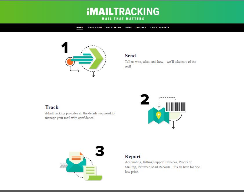 iMailTracking website