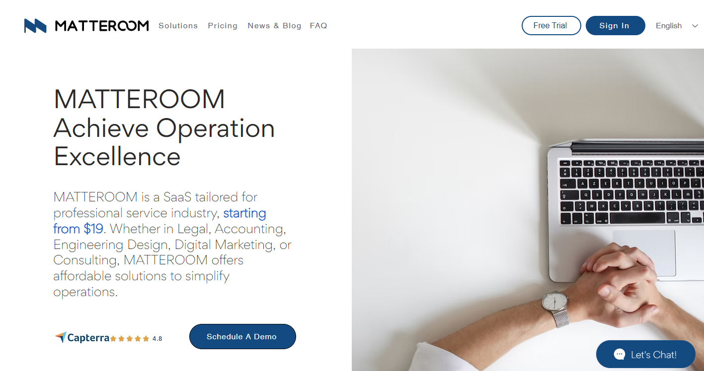 MATTEROOM website