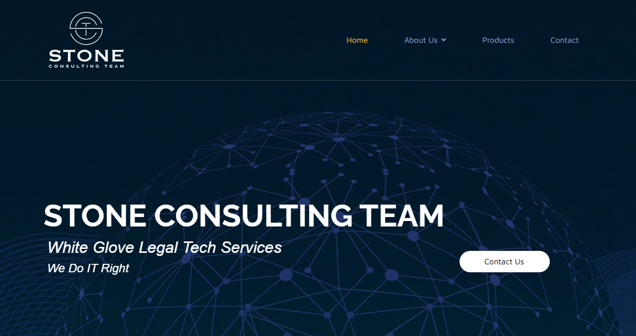 Stone Consulting Team website