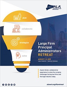 2019 Large Firm Retreat Brochure!