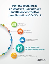 Remote Working as an Effective Recruitment and Retention Tool for Law Firms Post COVID 19